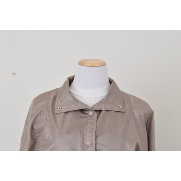 Vintage 90s Lightweight Windbreaker Iridescent Nylon Jacket by‎ Haband/ size M - Picture 6 of 10